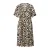 Korte viscose jurk met plooien voor dames s.Oliver