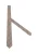 Boggi Milano Stropdas  taupe