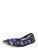BECK Ballerina’s  blauw / marine / pink / wit