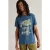 White Stuff Three Fishes Graphic Tee Blue Print