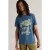 White Stuff Three Fishes Graphic Tee Blue Print