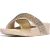 FitFlop Lulu crystal-mix metallic cross slides