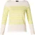 YEST CURVE Veraly Tops – Off White/Citric Gre
