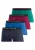 Bruno Banani Boxershorts  marine / hemelsblauw / donkergroen / rood
