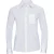 Russell Collection Dames/Dames Poplin Easy-Care Overhemd met Lange Mouwen (Wit)