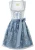 STOCKERPOINT Dirndl ‘Nanita’  blauw / smoky blue