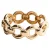 Mango armband goudkleurig