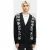 AllSaints Scripture Cardigan Black