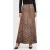 GUESS Alanis Midi Skirt Charming Leopard Deg