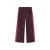 WE Fashion loose fit joggingbroek met stippen – donkerrood/roze