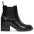 Windsor Smith Dames Zwarte Klassieke Leren Platform Enkel Chelsea Laarzen – Varsity