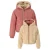 Retour Jeans teddy reversible jas – roze/beige