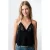 MANGO TEEN haltertop met borduursels – zwart