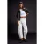 TRENDYOLMİLLA Dames Wit Effen Barrel Hoge taille Jeans
