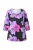 Ulla Popken Shirt  lila / orchidee / zwart