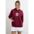 Overmaatse Bedrukte Hoodie
