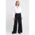 Dames Hoge Taille Wijde Pijpen Crepe Broek