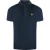 Lyle & Scott Getextureerd Marineblauw Poloshirt