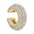 Club Manhattan earrcuff Ice Pave Medium goudkleurig