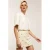 JOSH V body top met logo – ecru