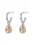 Hey Happiness Oorbellen ‘January Birthstone’  zilver