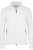 HAKRO Function Fleece jas wit, Effen