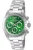 Invicta Speedway 14384 Heren Horloge – Quartz Uurwerk – Roestvrij Staal met groene Wijzerplaat – 39mm