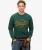 Sweatshirt met Klassiek Vintage Logoprint Groen