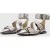 AllSaints Sutton Metallic Shoe Gunmetal Grey
