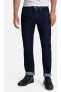 Pierre Cardin Antibes Slim Fit Jeans donkerblauw, Effen