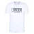 Mountain Warehouse Heren Londen T-Shirt met korte mouwen (Wit)