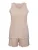Goldenbay Korte pyjama ‘Sofia’  beige / oranje