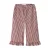 LIL’ ATELIER MINI casual geruite broek met ruches – rood/wit