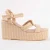 Montevita Sandalen Met Een Sleehak Salia11 Beige
