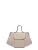 Luisa Vannini Beige Rundleer Tas