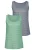 VIVANCE Top  duifblauw / groen