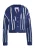IZIA Vest Dames Navy Veelkleurig