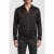 The Kooples Star Jacquard Long Sleeve Shirt Black
