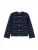 TOMMY HILFIGER Gebreid vest  crème / donkerblauw