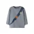 NAME IT MINI longsleeve met backprint – lichtblauw