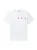 T-shirt met Triple Hearts-logo