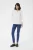 Blouse met lange mouwen Regular fit Chalk white