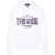 Dsquared2 Cool Fit Faded College League-logo witte hoodie