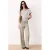 MANGO TEEN low waist wide leg jeans – kaki