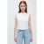 RE/DONE Baby Muscle Tank Optic White
