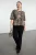 Trendyol Curve Dames Meerkleurig Effen Driekwart mouw Regular fit Grote maten Blouses