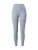 NIKE Sportbroek ‘ONE’  grijs gemêleerd / wit