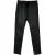 Balmain broek met trekkoord in zwart leer