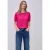 Street One Dames Basic Shirt met schouders in Pink
