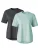 C&City Shirt  donkergrijs / mintgroen